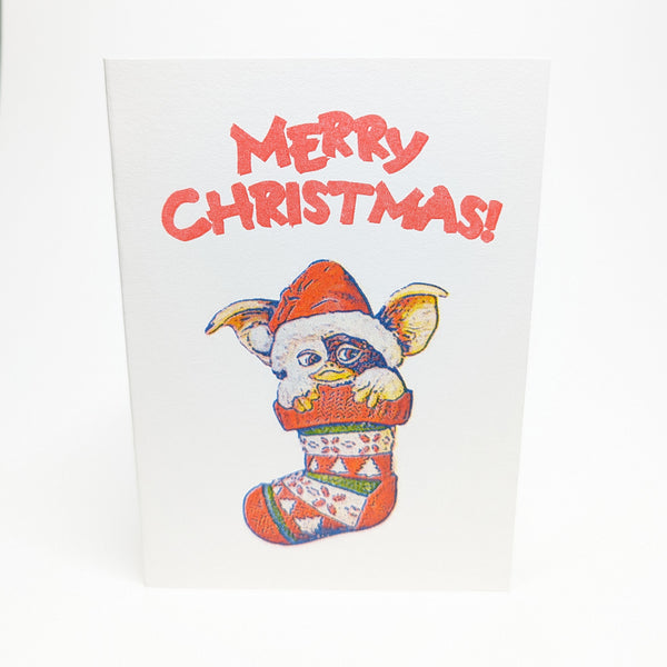 Gremlins themed Christmas Cards Pack of 5