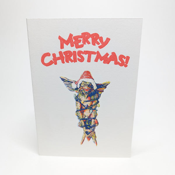Gremlins themed Christmas Cards Pack of 5