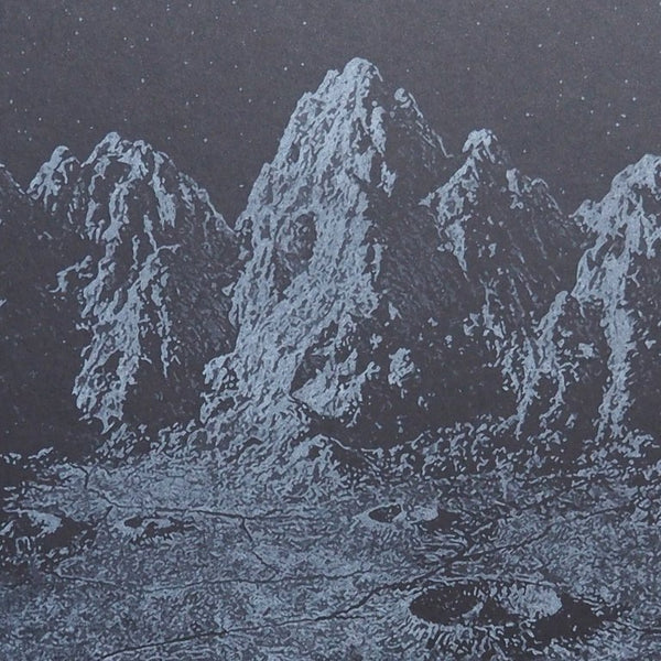 Lunar Landscape Riso Print