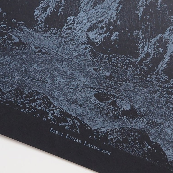 Lunar Landscape Riso Print